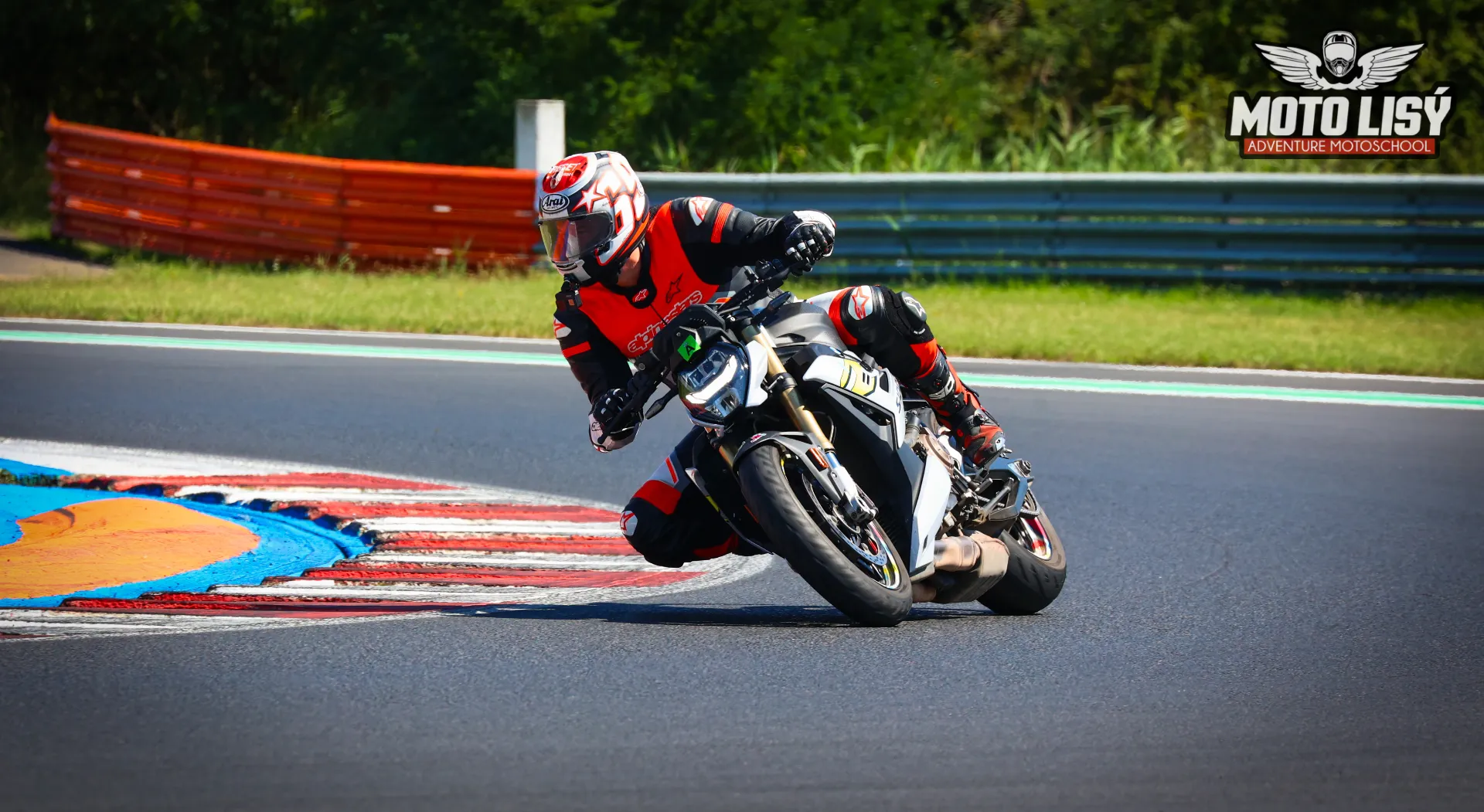 Petr Pleva na motorce